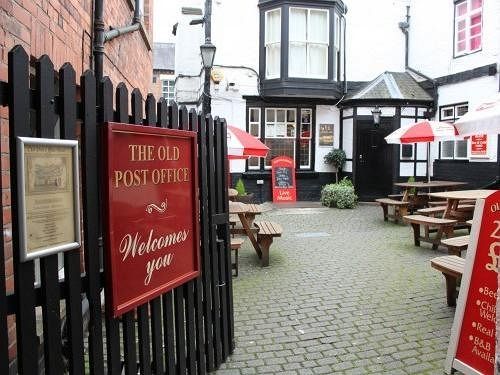 Old Post Office Hotel Shrewsbury Bagian luar foto